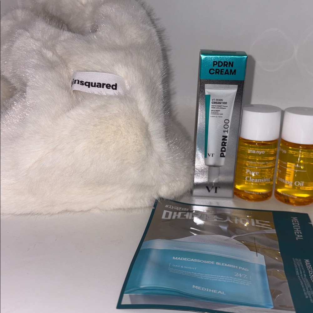 Bundle Lot of 8 Korean Skincare Travel Sample Products w/ skinsquared bag - Picture 3 of 3